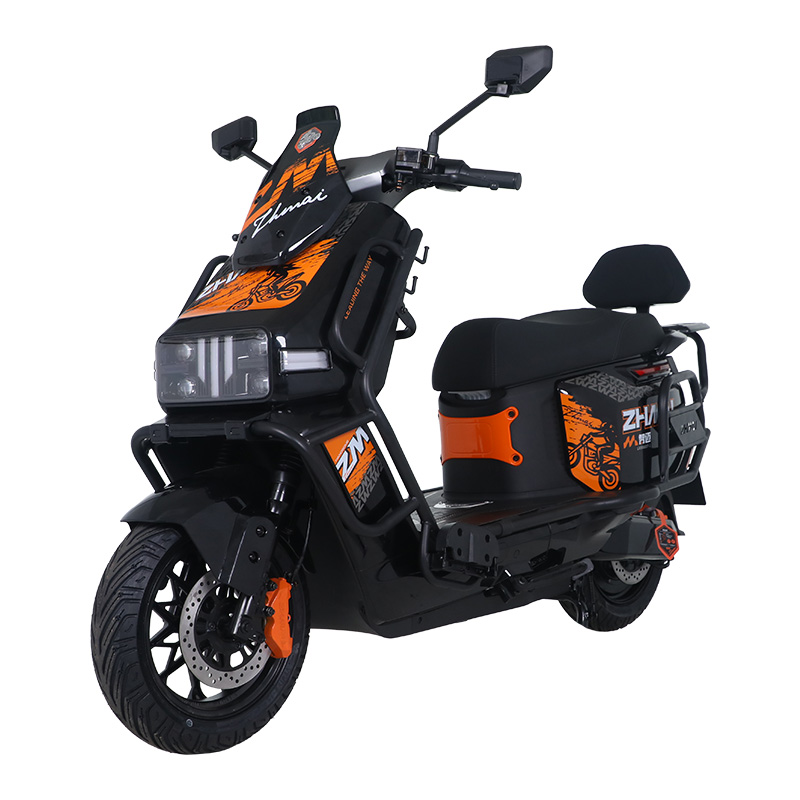 智迈智驾S800电动车长续航智能高速电摩CBS双联动外卖车TCS 黑色