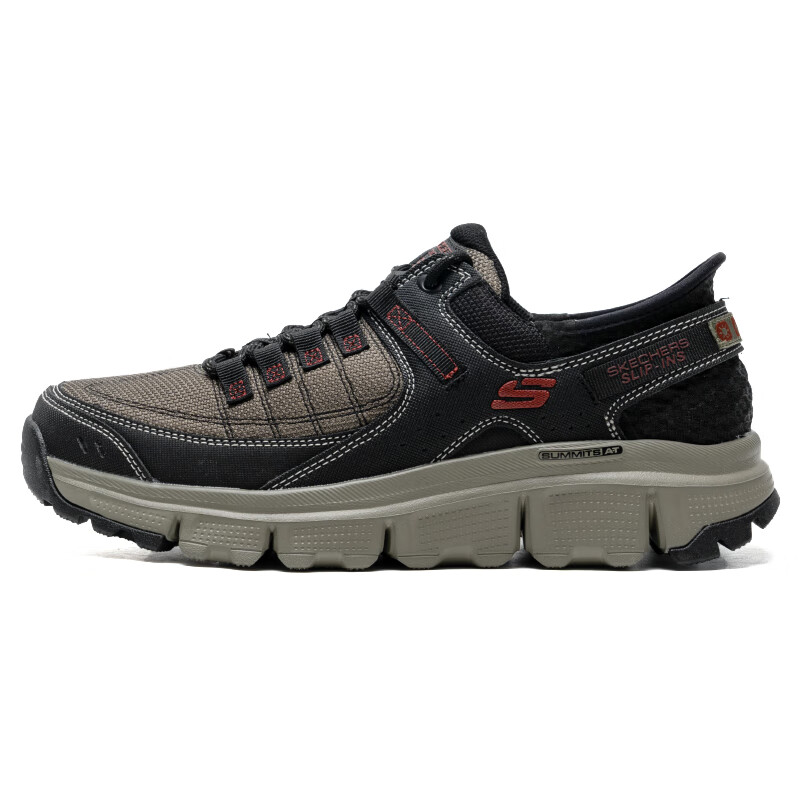斯凯奇(Skechers)237622-OLBK秋冬运动鞋 黑色 42码