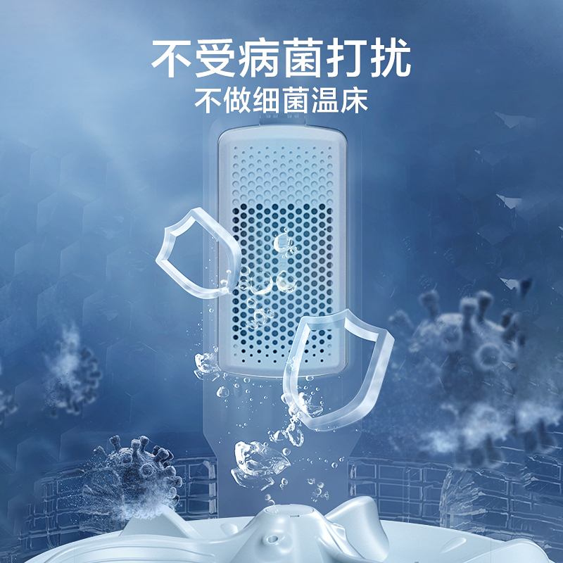 小天鹅(LittleSwan)洗衣机波轮全自动家用8KG 深层去污新风换气一键脱水甩干宿舍租房TB80V26T