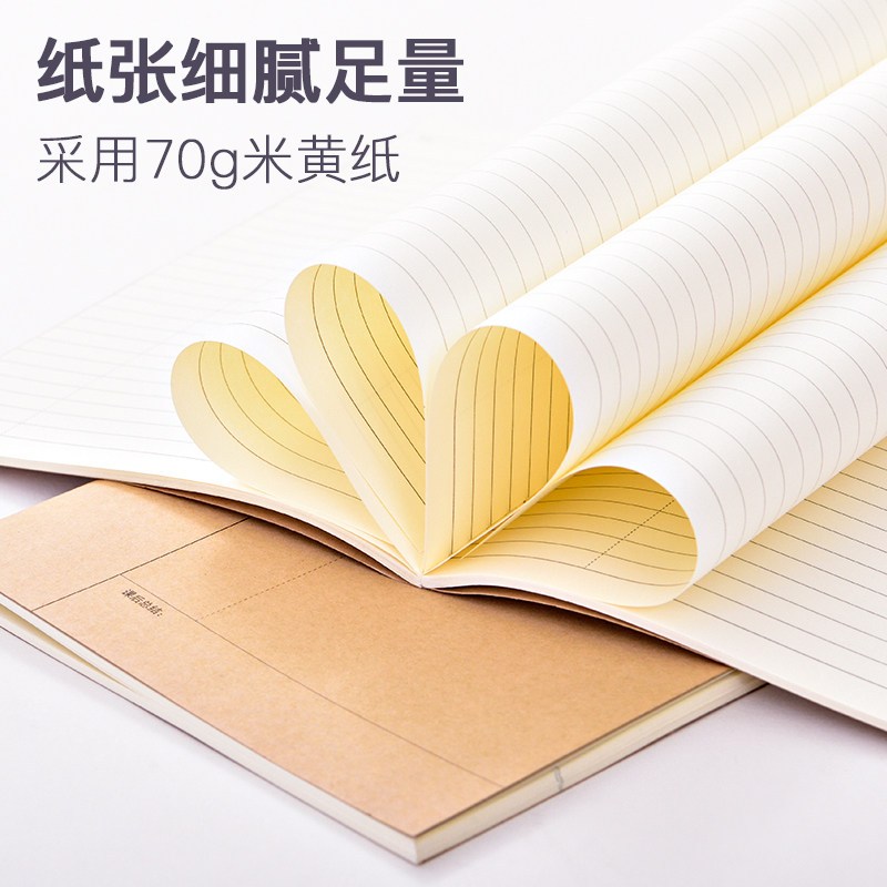 得力(deli）读书笔记本 阅读摘记 阅读记录本 摘抄本B5小学生笔记专用本摘记本语文好词好句积累本三二一 年级课外本