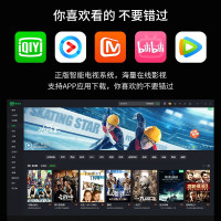 [2022款新品]先科(SAST)H7 黑 投影仪高清智能语音投影机1080p无线WIFI蓝牙手机投影