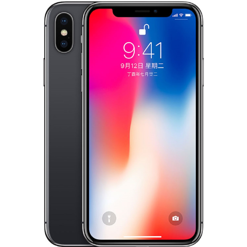 苹果/Apple iPhone X 64GB 深空灰 移动联通电信4G手机