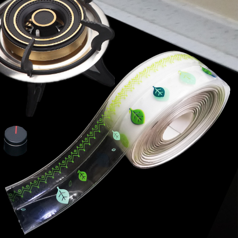 厨房水槽贴灶台台面挡水条防水洗手池包边透明自粘墙角缝隙窗边防污防霉贴美缝贴条马桶贴条封边皇冠树叶报价 参数 图片 视频 怎么样 问答 苏宁易购