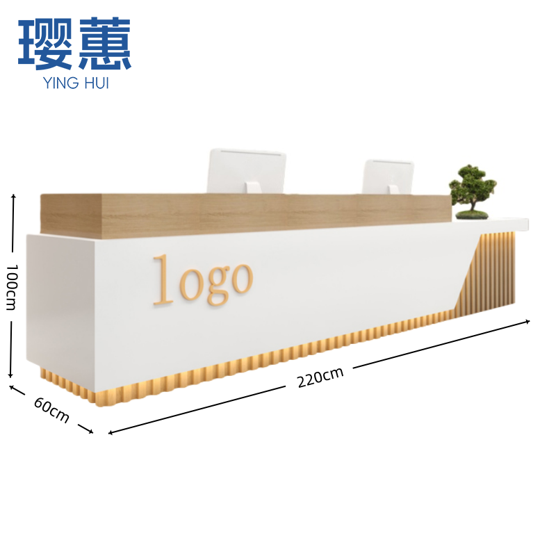 璎蕙 前台接待桌180*60*100cm 张高清大图