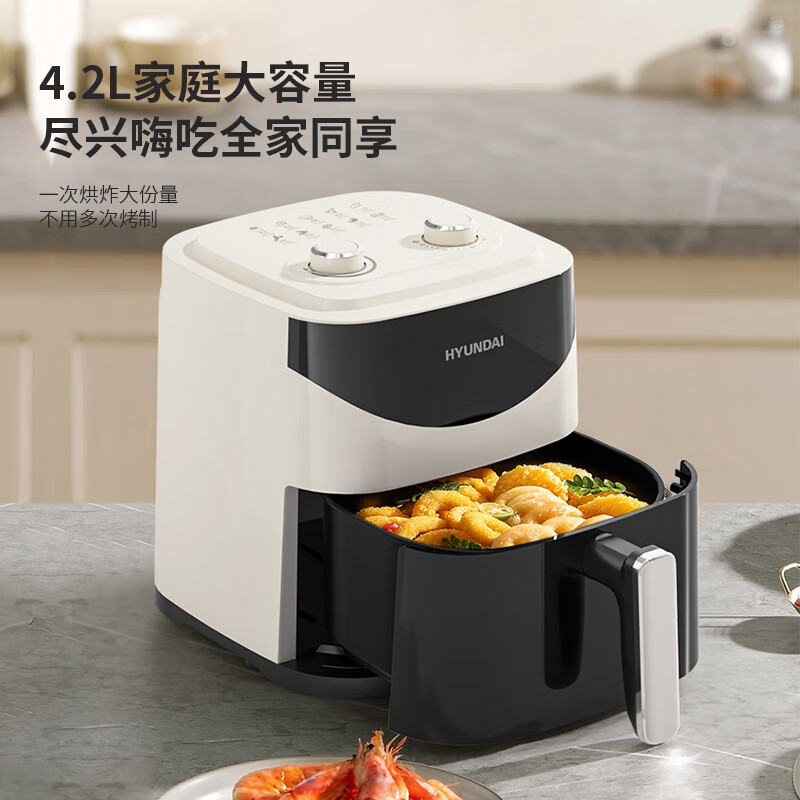 HYUNDAI电烤炉(空气炸锅)AF05容量:4.2L高清大图