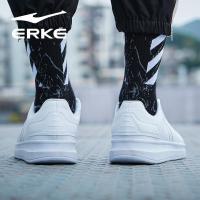 鸿星尔克（ERKE）运动鞋男休闲百搭白色板鞋男子小白鞋男鞋（鞋带随机）