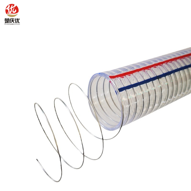 楚庆优 PVC塑料钢丝增强软管塑料水管 40MM 米高清大图