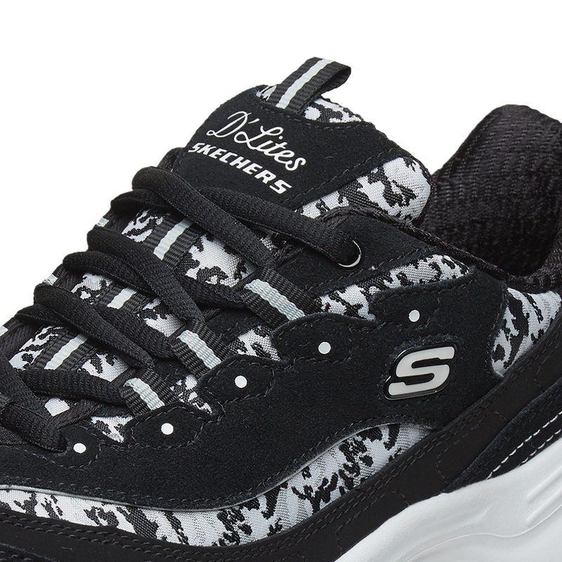 Skechers斯凯奇女鞋透气熊猫鞋厚底老爹鞋休闲运动鞋99999825