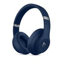 BEATS Studio3 Wireless 录音师无线3代 头戴式耳机 无线蓝牙降噪耳机 游戏耳机 - 蓝色 含麦克风