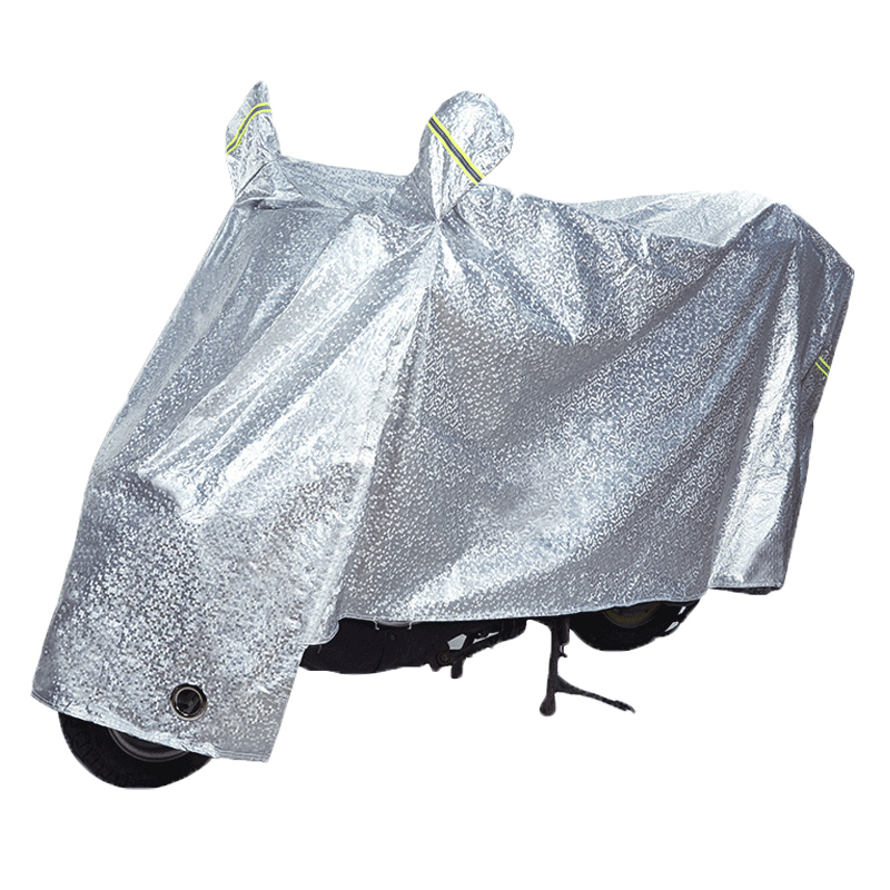 电动车车衣车罩防晒防雨遮阳隔热布摩托车防尘罩闪电客加厚电瓶车遮