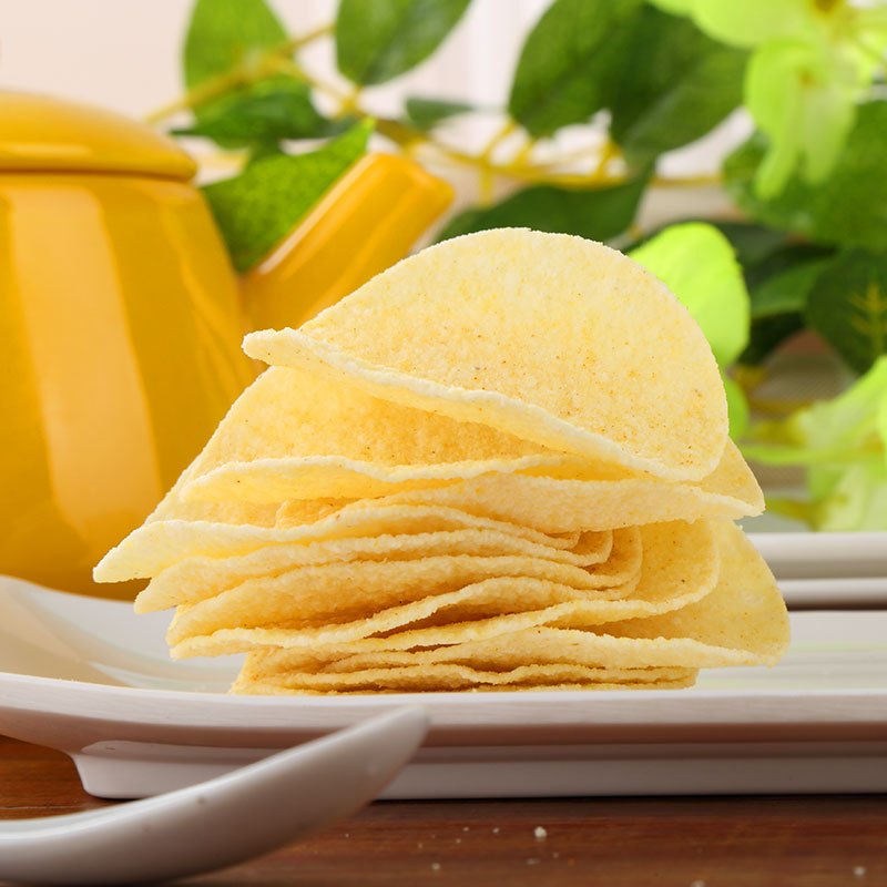可比克薯片随机口味45g*10罐装土豆片追剧零食品小吃夜宵高清大图