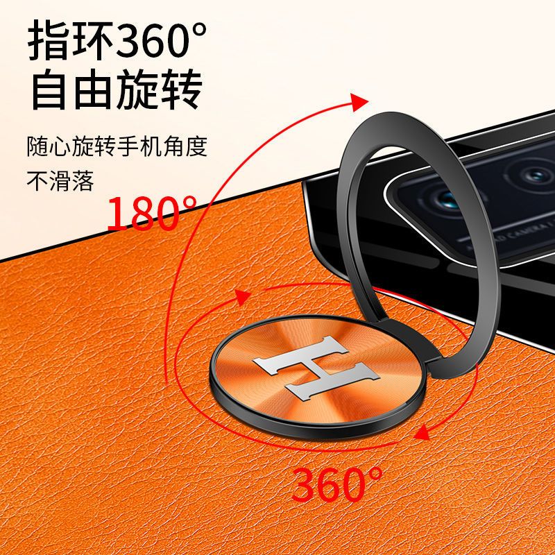华为nova7手机壳NOVO7pro保护皮套全包nove7se防摔素皮por软硬壳 nova7 丹霞橙+单壳