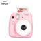 富士(FUJIFILM)INSTAX 立拍立得 一次成像 胶片相机 mini9 粉拼白相机 富士小尺寸相机 单机标配