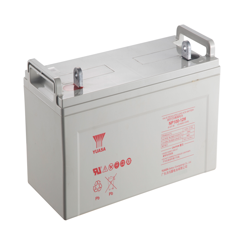 汤浅YUASA阀控式铅酸蓄电池NP100-12H 12V 100AH 含安装架及安装高清大图