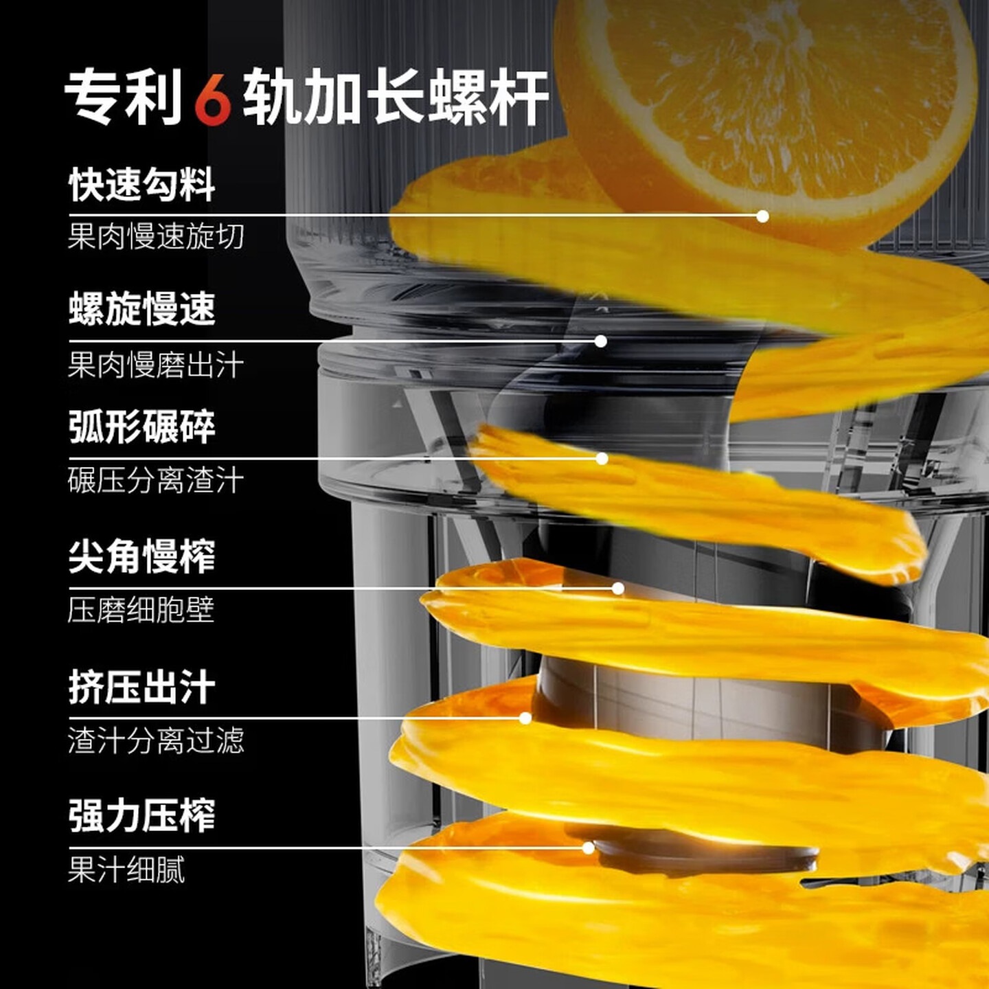 膳魔师(THERMOS)原汁机家用大口径榨汁机渣汁分离水果果蔬料理机 EHA-KA3101D厡白色高清大图
