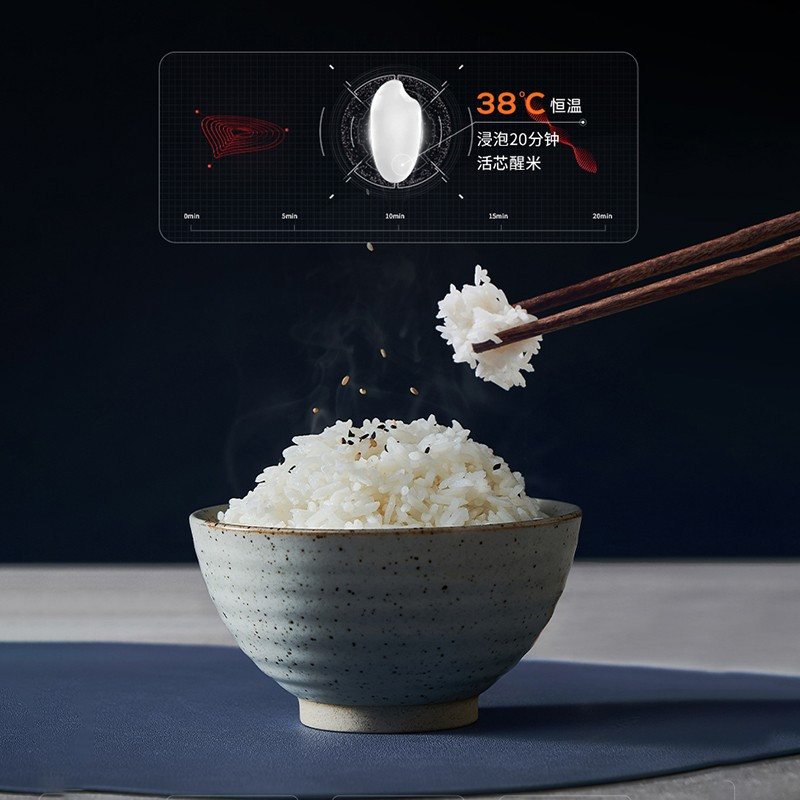 苏泊尔(SUPOR)远红外电饭煲3L/升大火力广口球底本釜内胆防溢沸煮IH电磁加热电饭煲家用3-6人SF30HC85高清大图