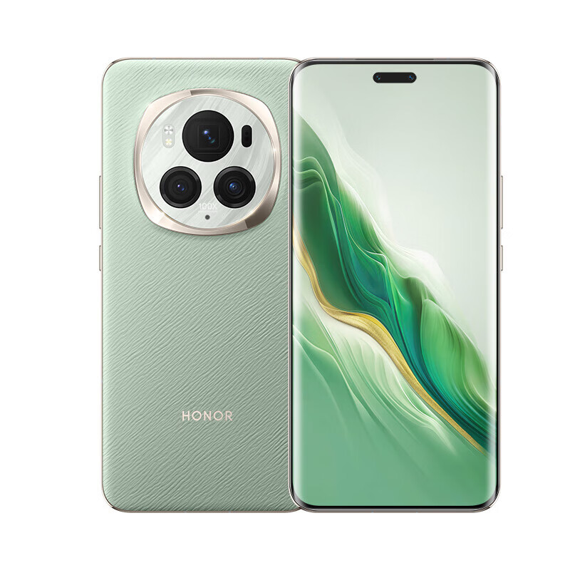 荣耀Magic6 Pro 16GB+512GB 麦浪绿 1.8亿像素潜望长焦 第三代骁龙8旗舰芯 荣耀巨犀玻璃十倍耐摔 5600mAh超大容量电池 5G手机