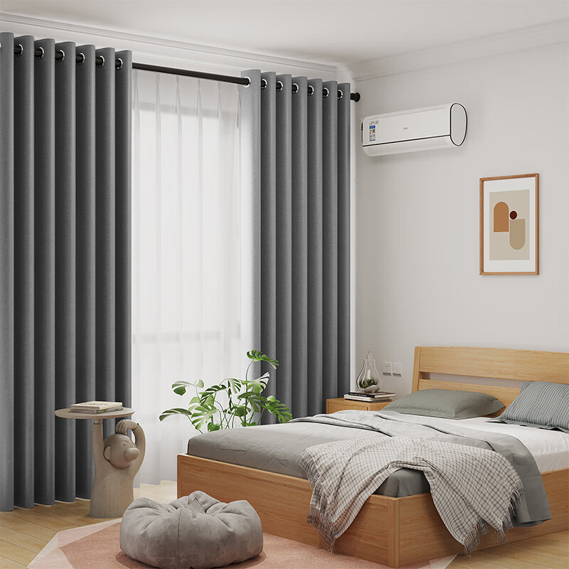 山之只 防火阻燃遮光窗帘 MZ0427 平方米高清大图