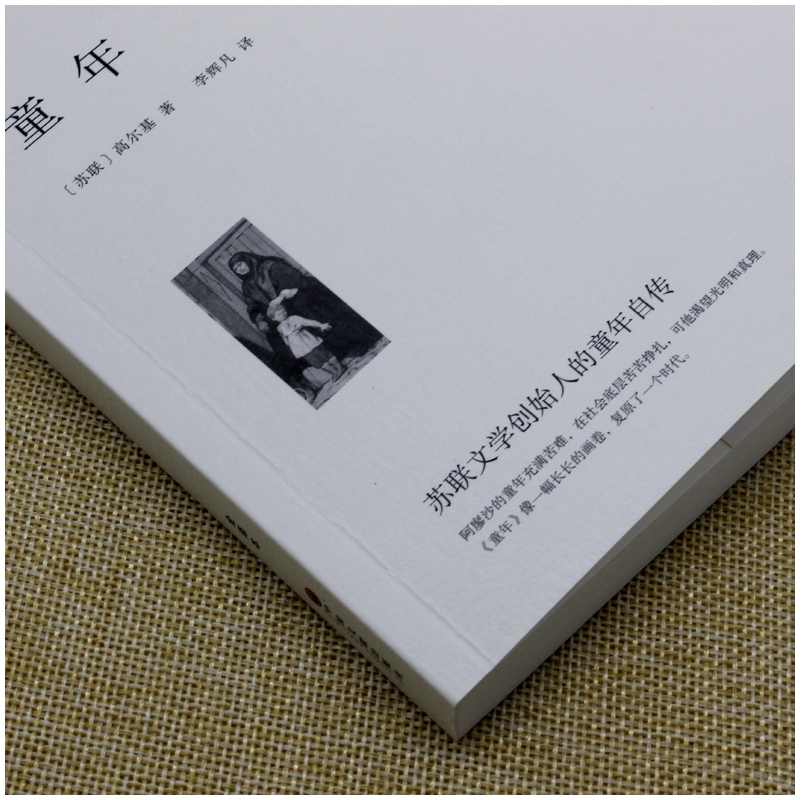 [正版]童年 高尔基著 童年高尔基 高尔基作品 全译本 童年高尔基初中 童年小说 世界文学名著书籍