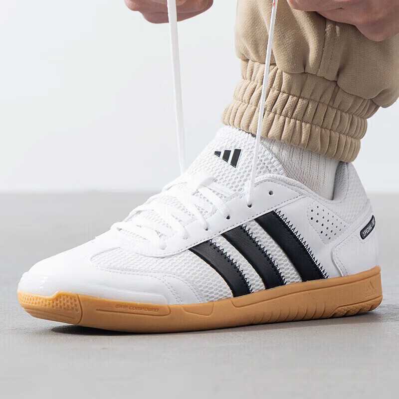 阿迪达斯（adidas）男鞋女鞋新款运动鞋时尚透气T头鞋健身训练鞋板鞋休闲鞋HQ3518 ZP高清大图