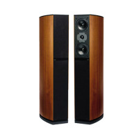 Jamo/尊宝 D570 落地式主音箱前置音箱家庭影院HIFI级家用发烧低音单元木质丹麦声高端人声音箱(木色)