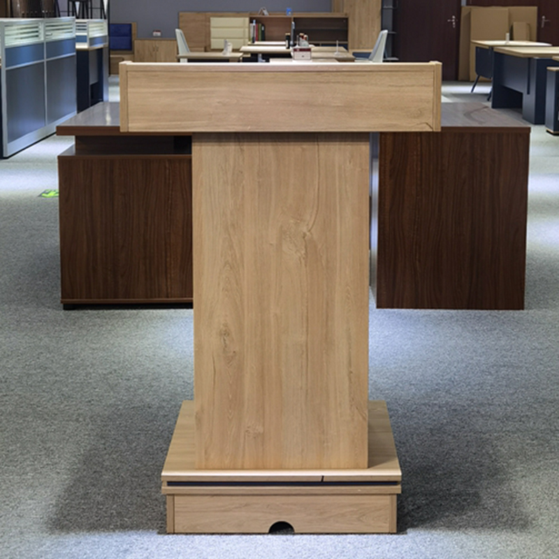 慧采云 办公家具演讲台领导讲台发言台迎宾台酒店接待台教师讲台婚礼主持台高清大图