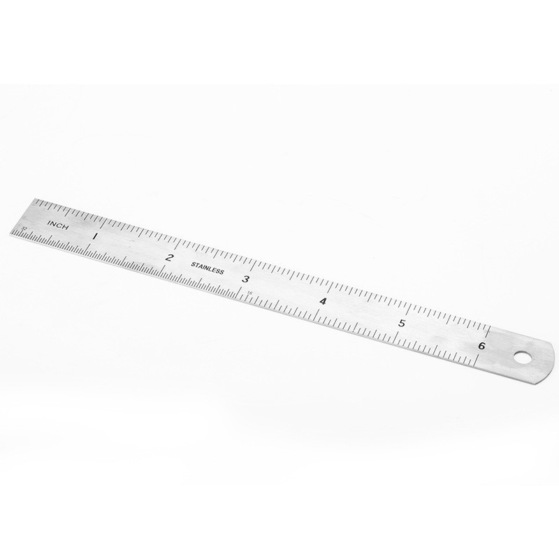 世达(SATA) 不锈钢直尺15cm 91401高清大图