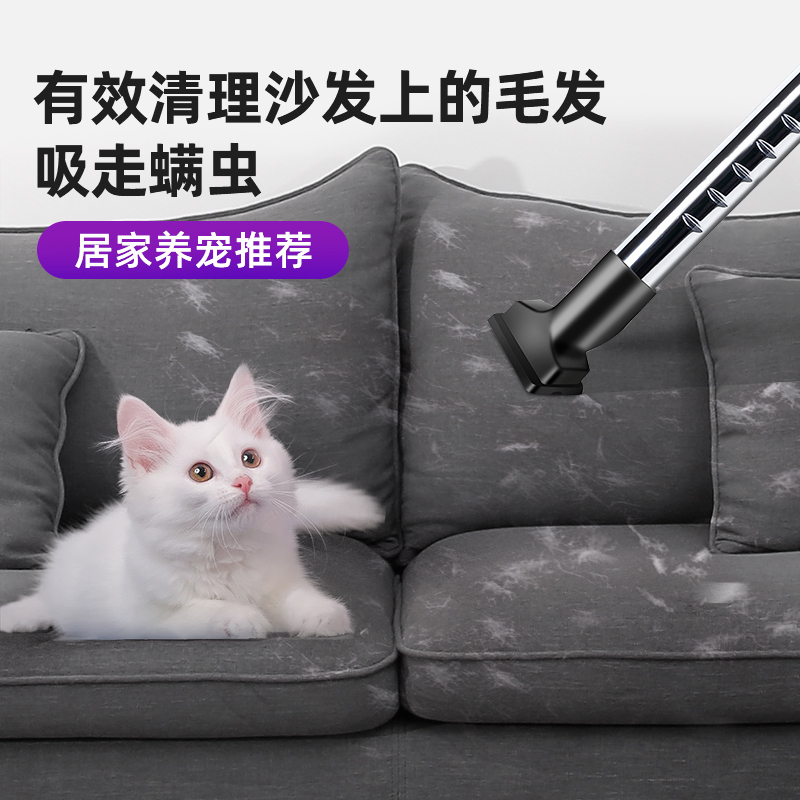 海尔(Haier)卧式吸尘器大吸力家用强力大功率手持式小型家务清洁吸成器HZW1207Z