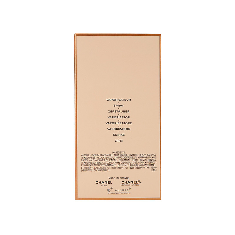 Chanel傾城之魅女香Edp100ml【彩妝香水】