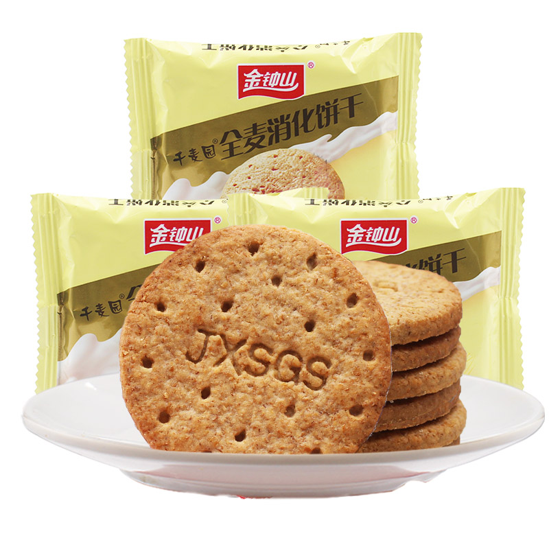 钟山千麦园全麦消化饼网红休闲早餐办公室下午茶小吃零食散装 参数