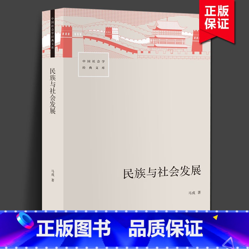 [正版]新书 中国社会学经典文库 民族与社会发展 马戎著费孝通 社会学经典文库系列 民族共同体民族问题民族关系 生活书