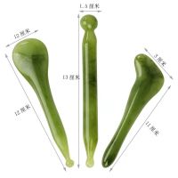 按摩爪子头部按摩器点穴全身按摩爪八爪五爪挠痒痒器抓头拨筋棒 绿玉三件套