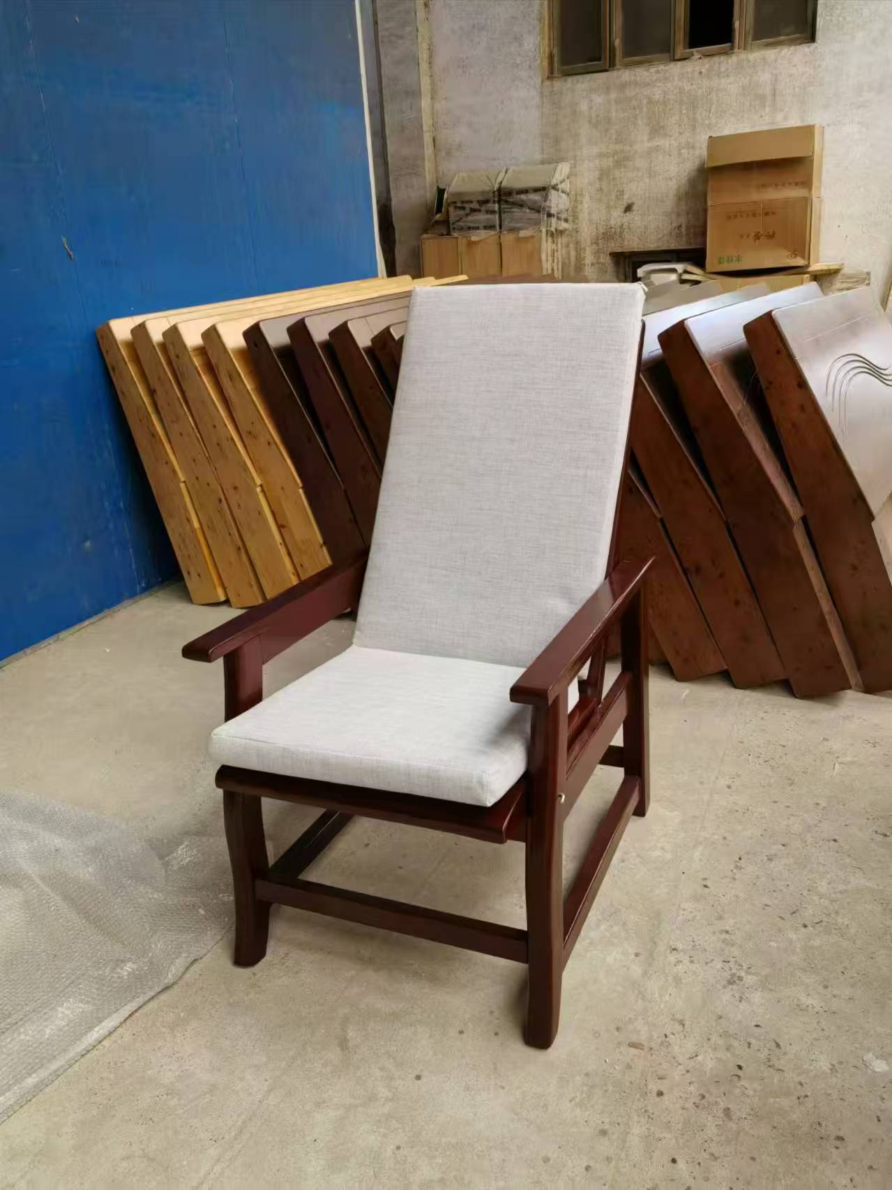 鑫木樽躺椅60*60*97cm把高清大图