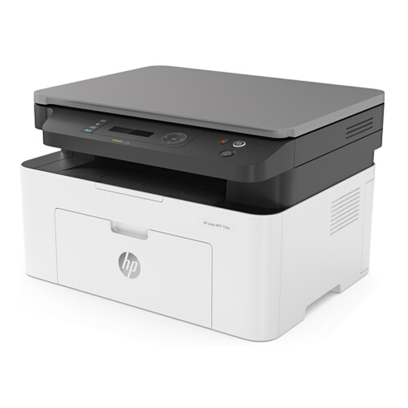 惠普 (hp)laser mfp 136w 锐系列新品激光多功能一体机 三合一打印