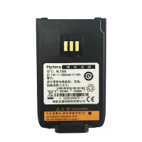海能达(Hytera)BL1504 电池对讲机配件适配PD600/PD660/TD500/对讲机 原装电池 1500mA