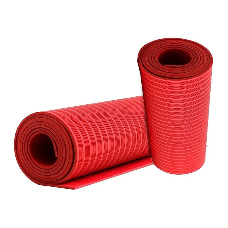 天空桥 绝缘垫 红色条纹 25kv 8mm*1米*10米 卷高清大图