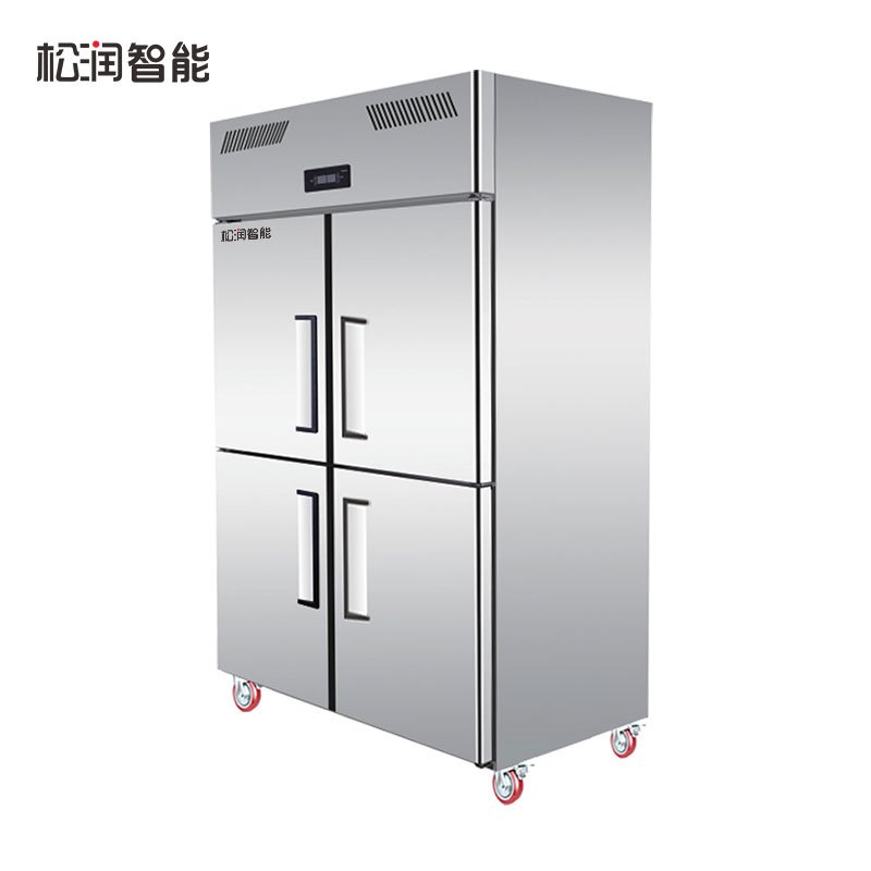 松润智能 立式直冷冷柜 GCT-D2106A 四门双温冷柜