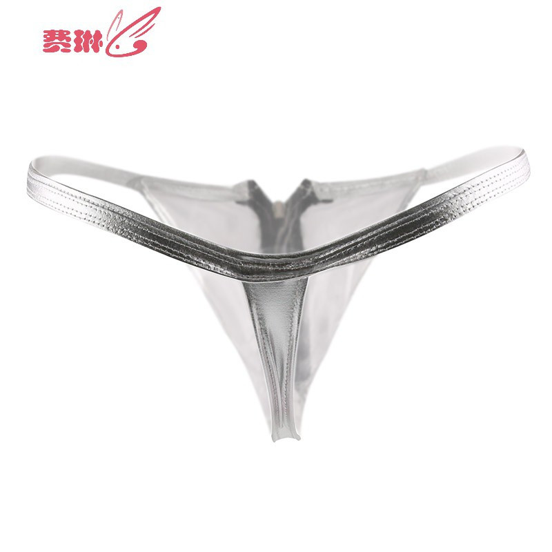 情趣内衣丁字裤情侣拉链生理茎性感内裤套装女用品费琳