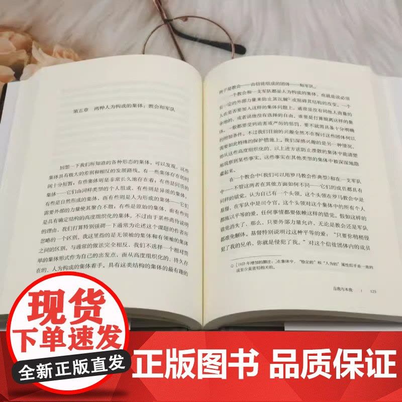 自我与本我 译文经典 精装[奥]弗洛伊德著 精神分析的创始人著有梦盼解析/精神分析引论等 林尘译 外国文学小说 世界文学图片