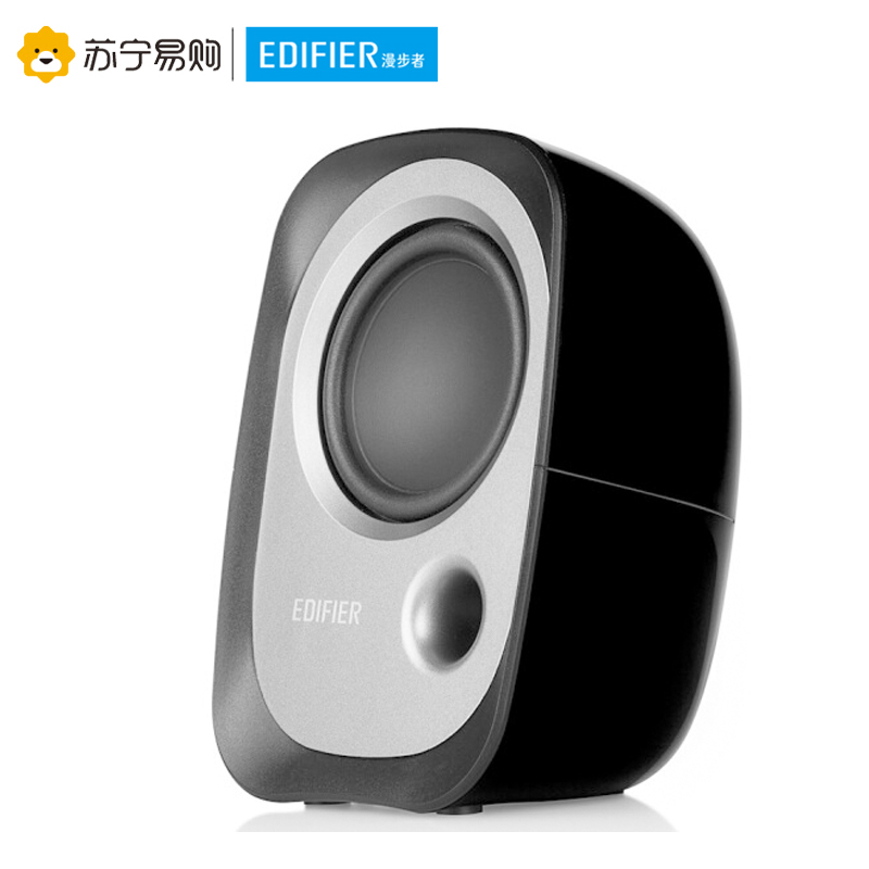 EDIFIER/漫步者 R12U台式电脑音响低音炮家用迷你笔记本小音箱USB 黑色高清大图
