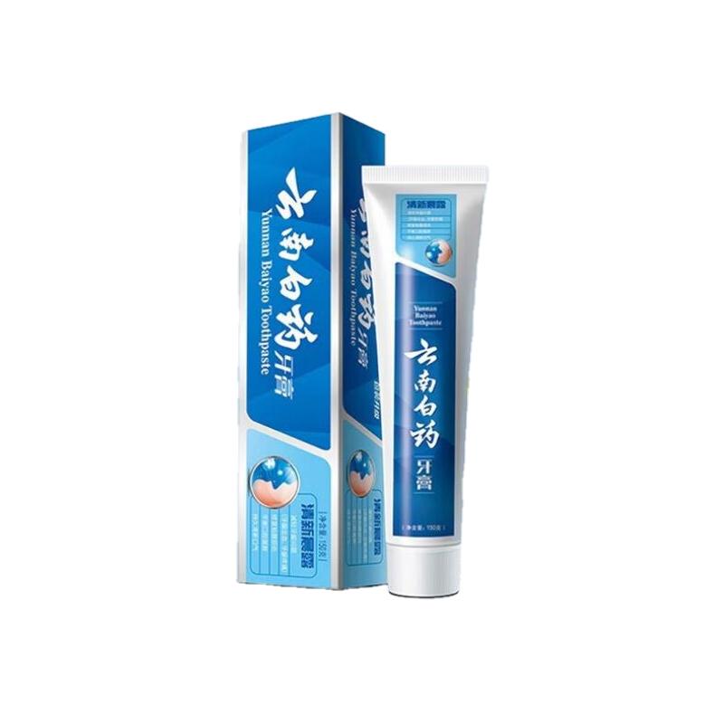 云南白药 牙膏益优清新清新晨露型150g*3