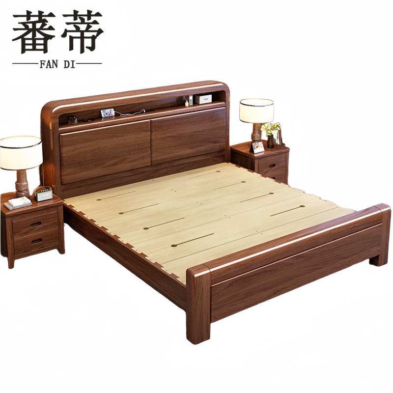 蕃蒂双人床1.8米张