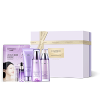 自然堂(CHANDO)LM-1245自然堂凝时鲜颜肌活修护抗皱润养八件套 Z