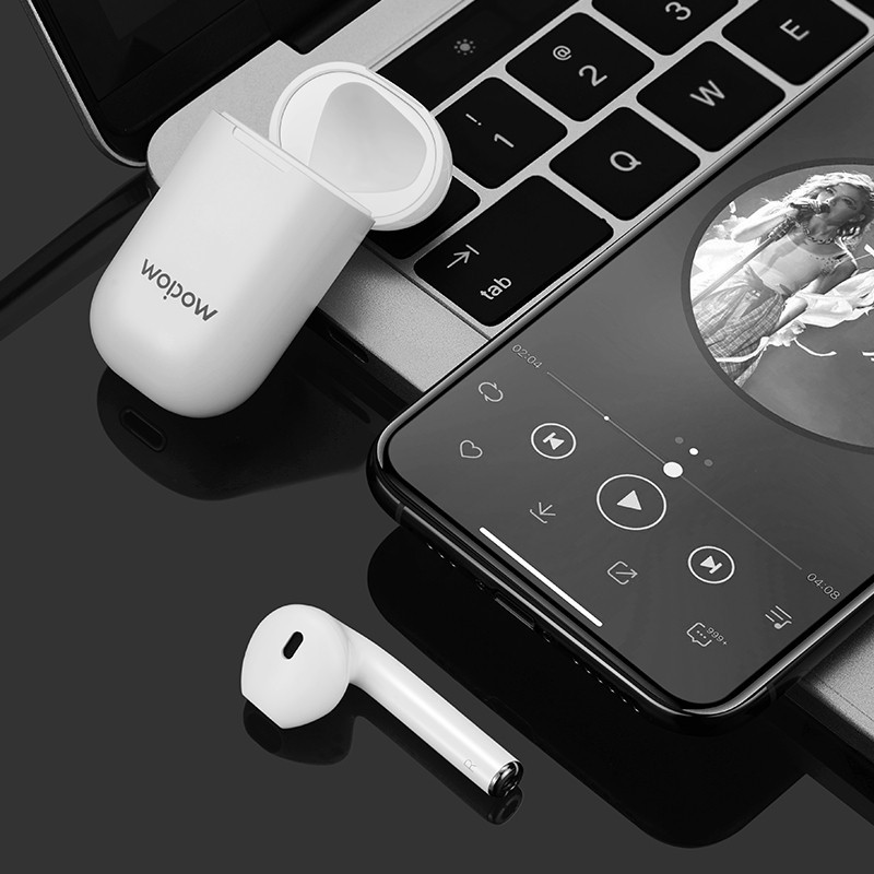 wopow/沃品 airsolo-r 真无线单耳蓝牙耳机 入耳式单耳耳机 白色电子