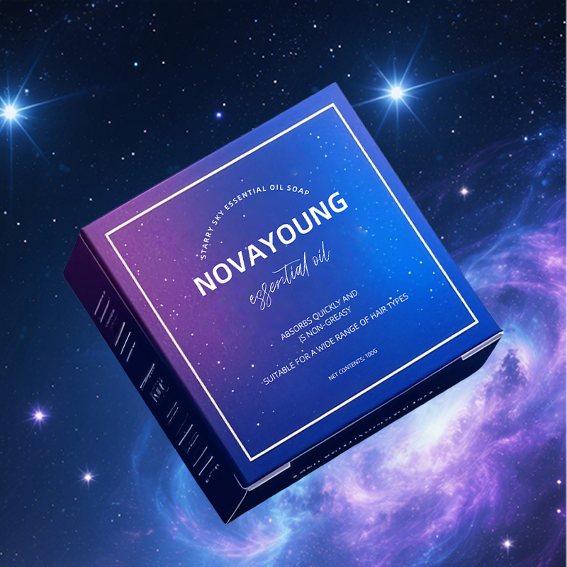 novayoung N1017星空精油皂100g 精油皂(计价单位:块)蓝紫色高清大图