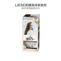 Kao 花王旗下 Liese 莉婕 泡沫染发剂 法国米棕 108ml(黑发用不遮白)