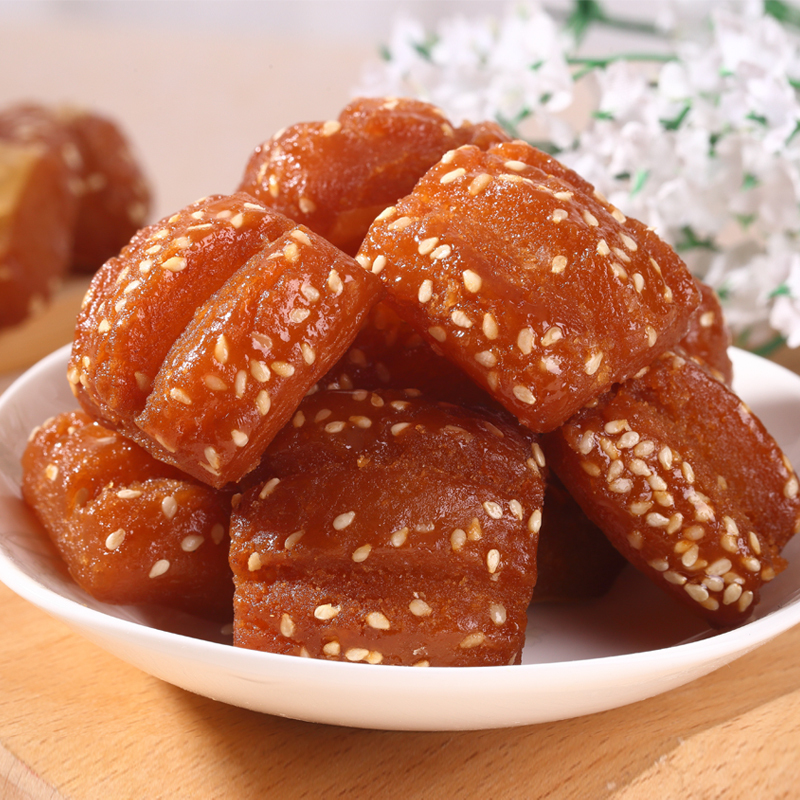 俩山村蜜三刀清真食品零食糕点山东特产传统蜜食蜜三刀东特产传统蜜食