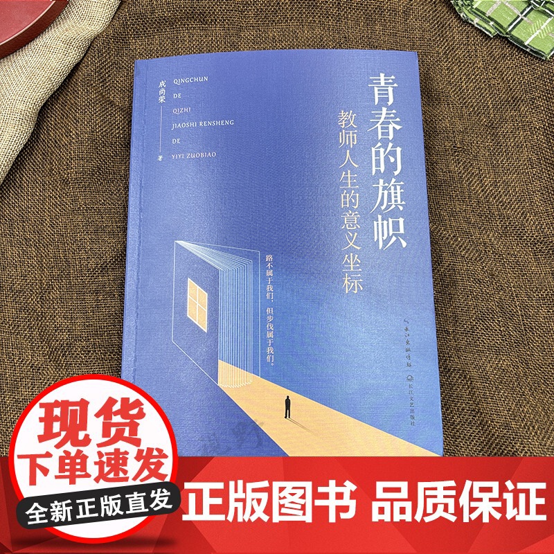 青春的旗帜 教师人生的意义坐标 成尚荣著 大教育书系 长江文艺出版社 教师专业素养提升 教育的四格 教师成长教学方法高清大图