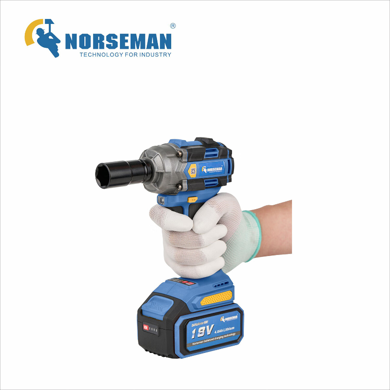 诺斯曼 1/2”无刷锂电冲击扳手500N.m 一电一充 601126 (1台) BJDT高清大图