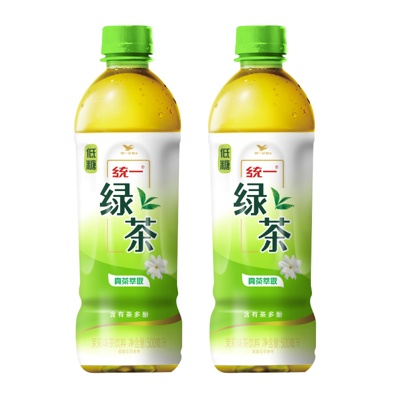 统一 绿茶 500ml*15瓶 整箱装 新旧包装交替发货高清大图